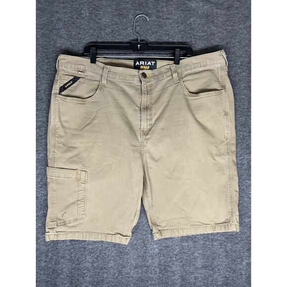 Ariat Other - ARIAT REBAR M4 Low Rise Mens Shorts Workwear Casual 42R Khaki Preowned